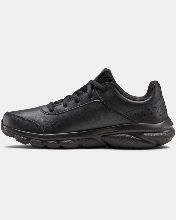 Grade School UA Assert 8 Uniform Synthetic Running Shoes image number 1