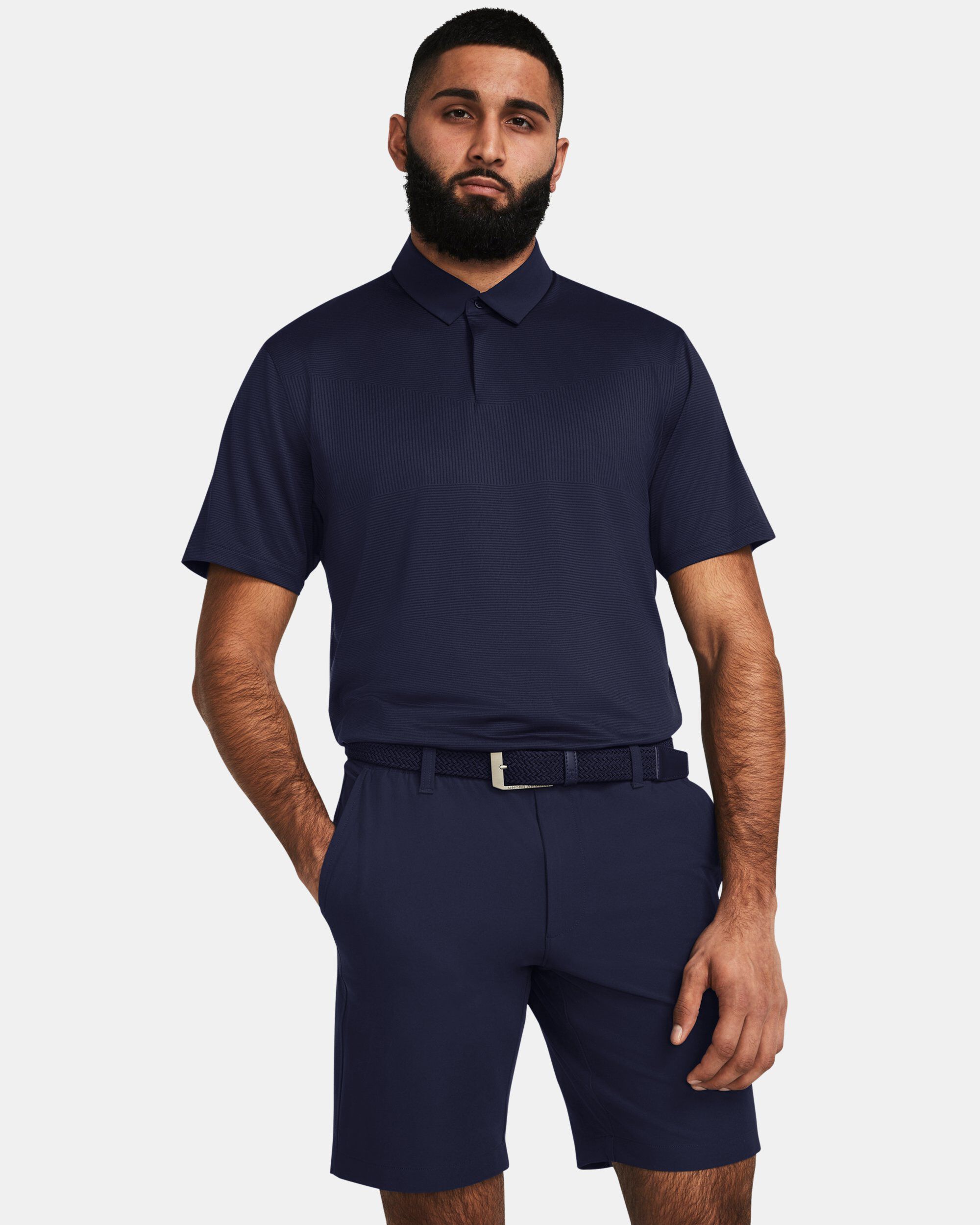 Under armour store golf polos