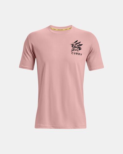 Men's Curry Left Chest Logo Short Sleeve