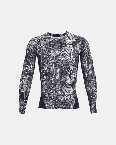 Men's HeatGear® Armour Compression Printed Long Sleeve