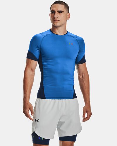 Men's UA RUSH™ HeatGear® 2.0 Compression Short Sleeve