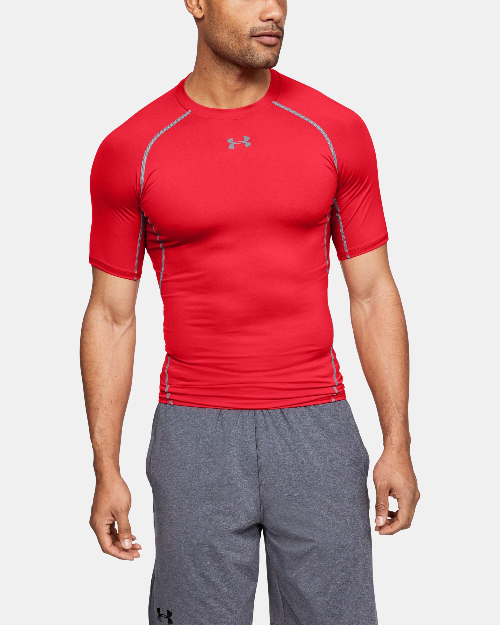 Men s UA HeatGear Armour Short Sleeve Compression Shirt
