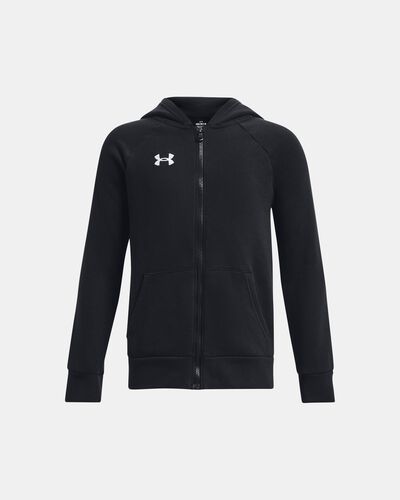 Boys' UA Rival Fleece Full-Zip Hoodie