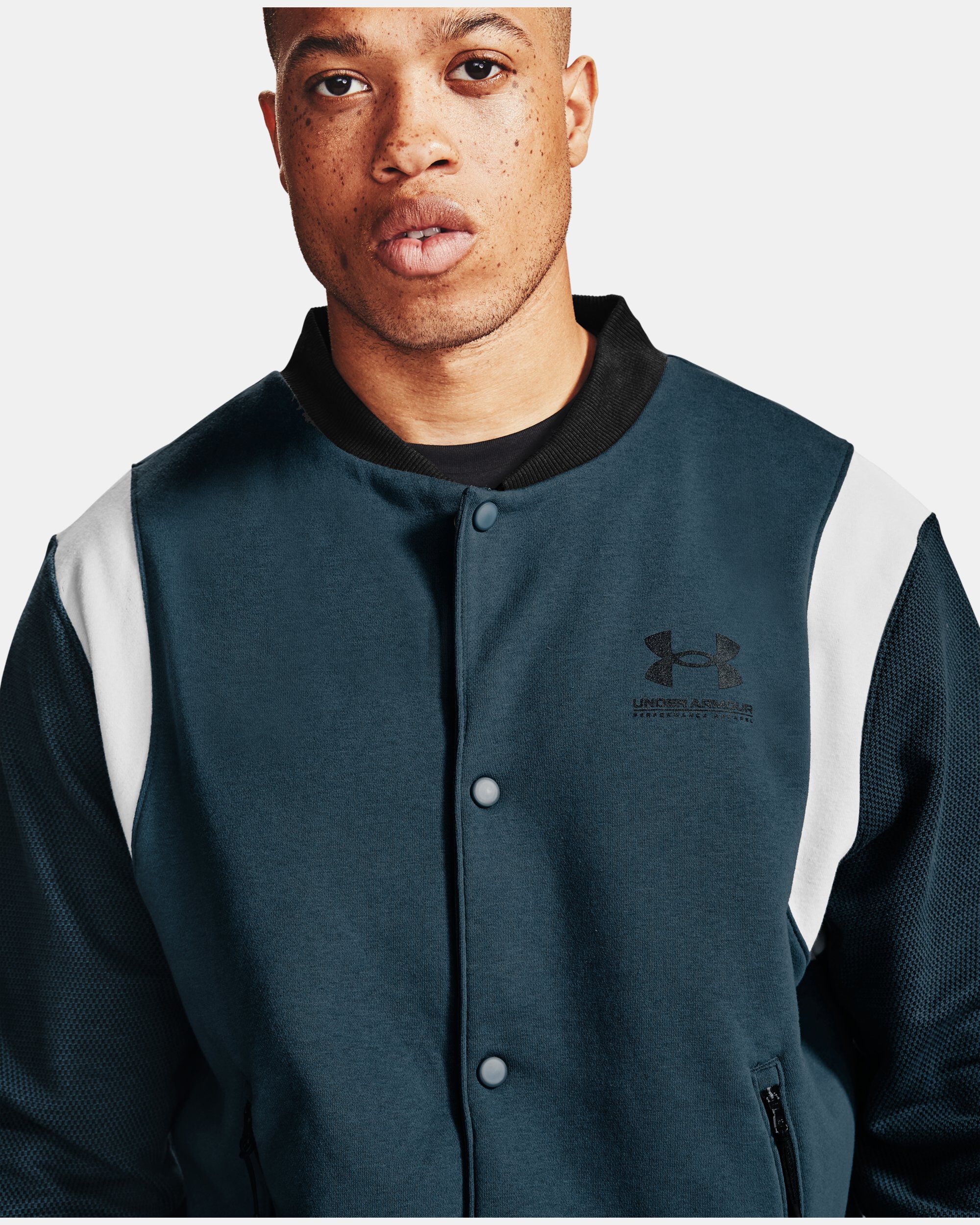 under armour varsity jacket