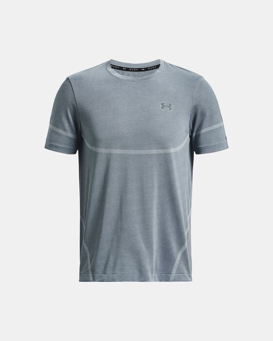 Men's UA RUSH™ Seamless Legacy Short Sleeve image number 7