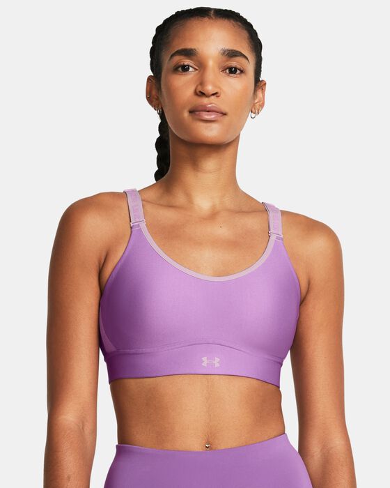 Women's UA Infinity 2.0 Mid Sports Bra image number 0