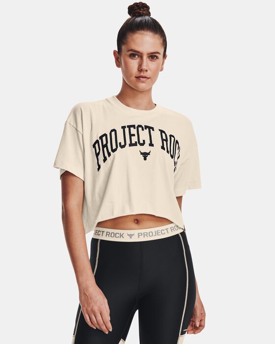 Women's Project Rock Crop Short Sleeve image number 0