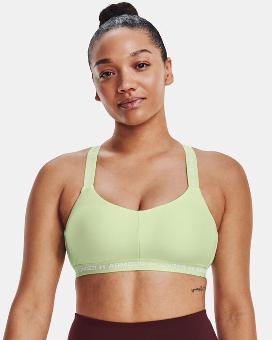 Women's UA Crossback Low Sports Bra image number 2