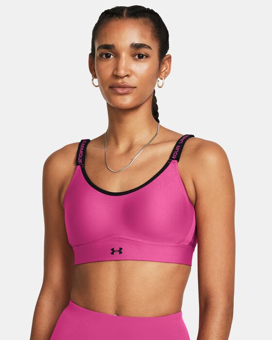 Women's UA Infinity 2.0 Mid Sports Bra image number 0