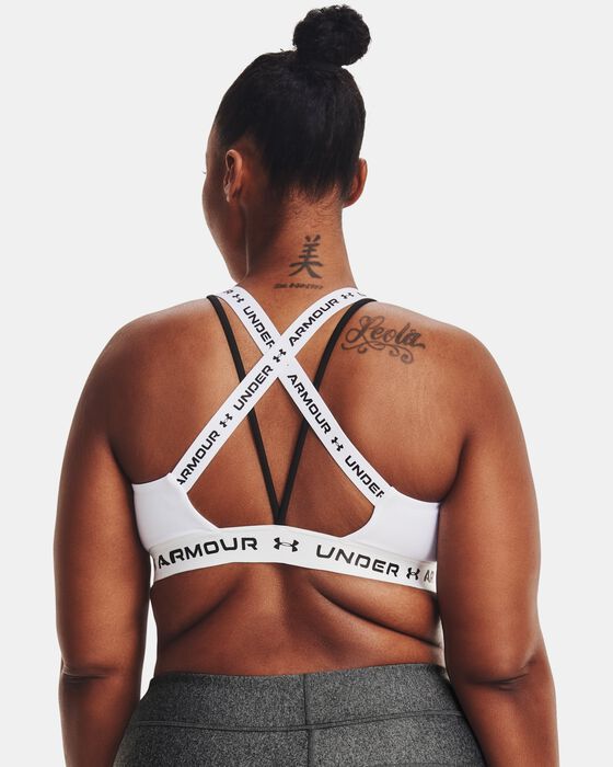 Women's UA Crossback Low Sports Bra image number 6
