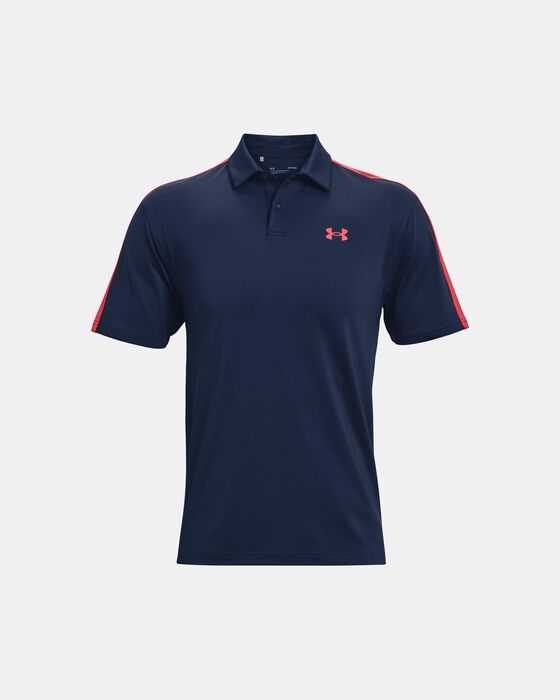 Men's UA T2G Blocked Polo image number 4
