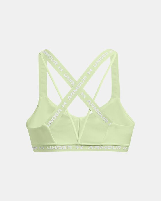 Women's UA Crossback Low Sports Bra image number 9