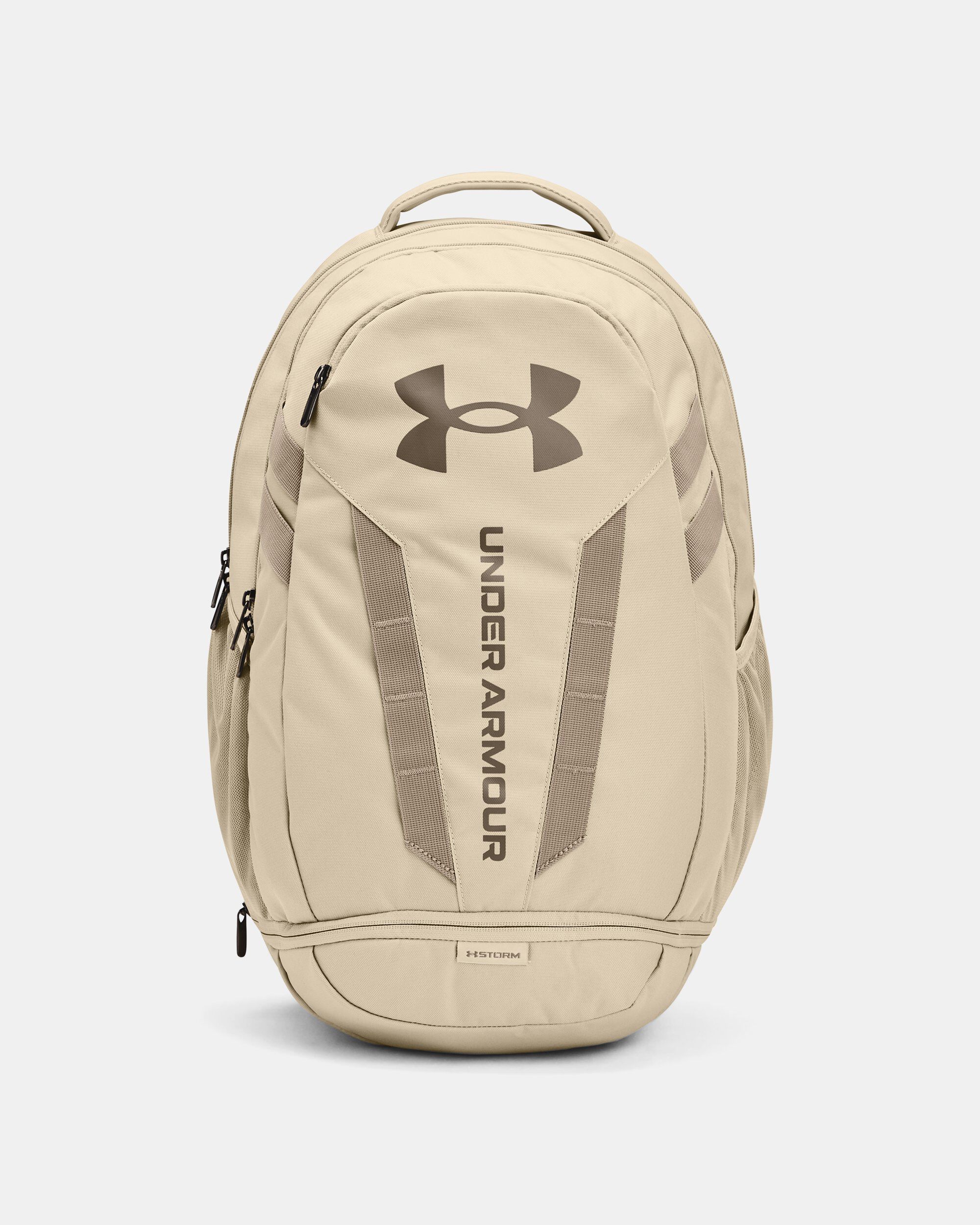 Buy UA Hustle Backpack Beige in Dubai UAE Under Armour