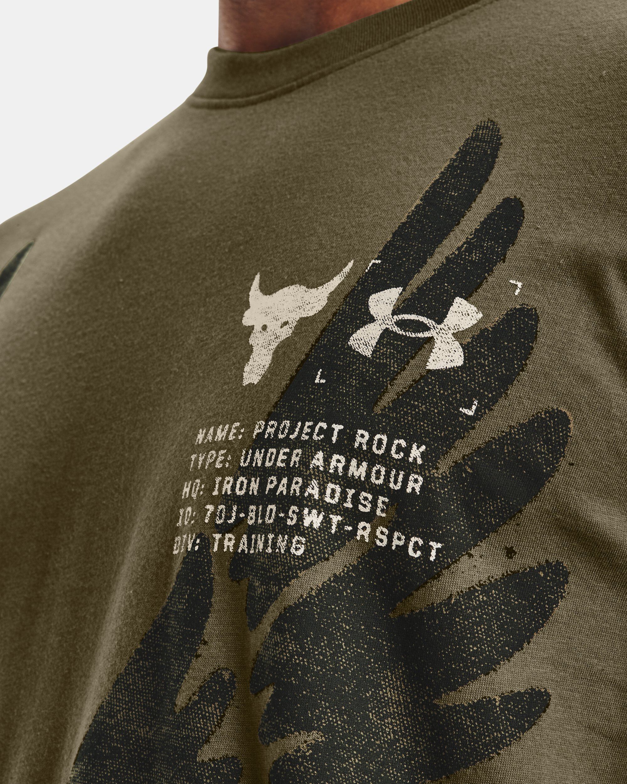 Under armour top the rock shirt