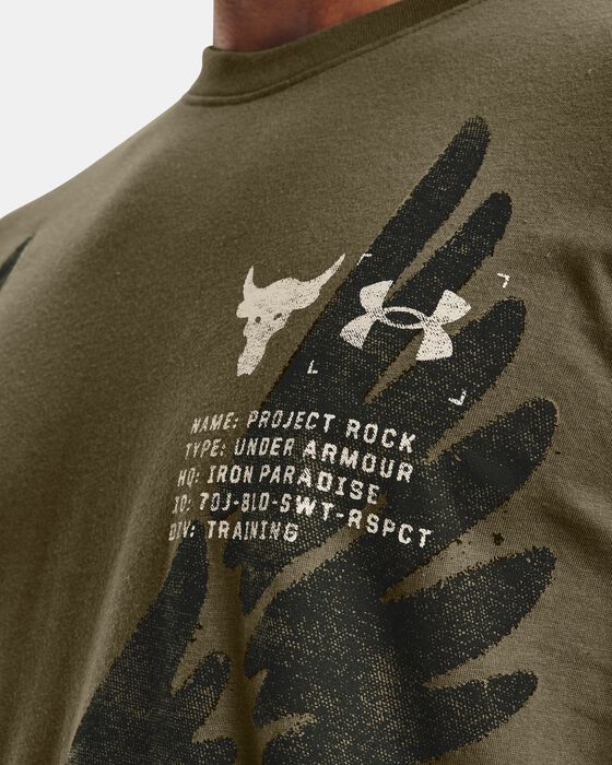Men's Project Rock Cutoff T-Shirt image number 3