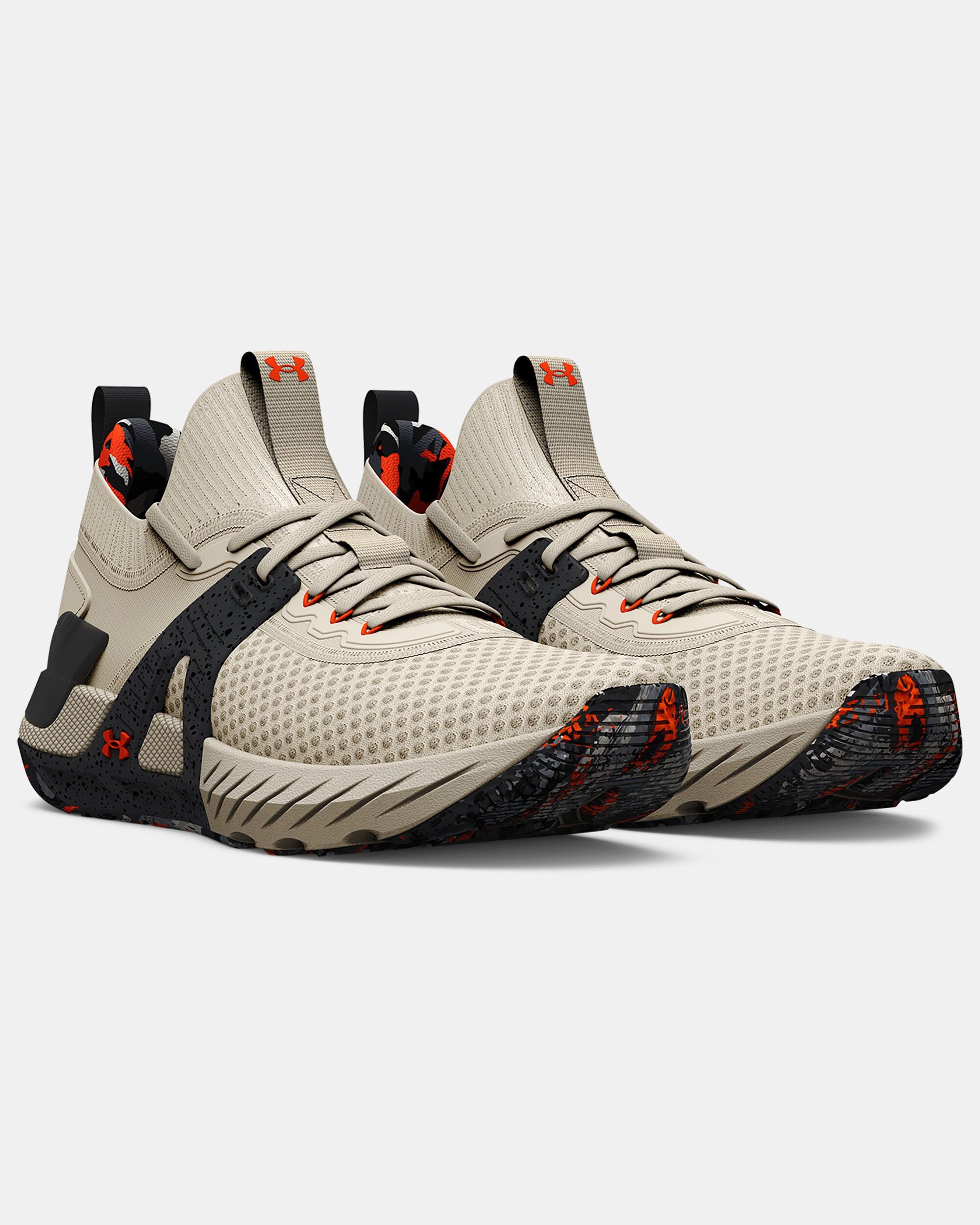 Buy Men s Project Rock 4 Marble Training Shoes Beige in Dubai UAE Under Armour