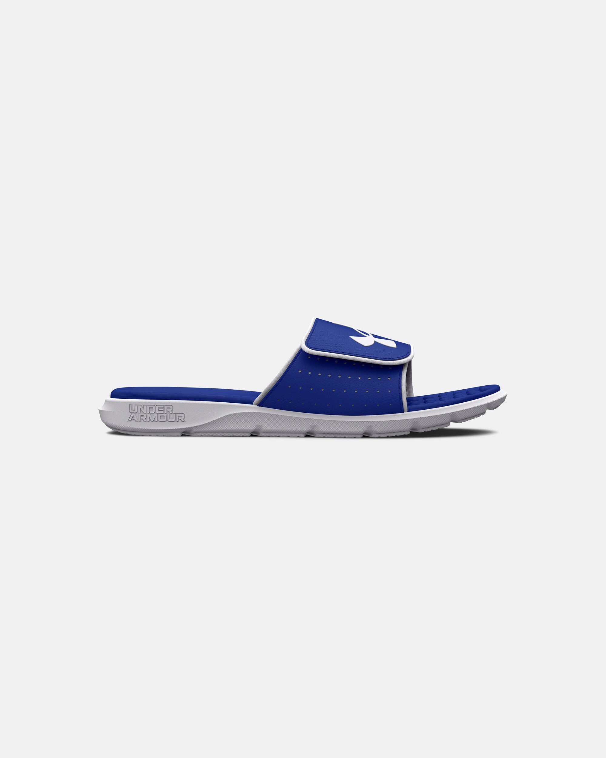 Buy Men s UA Ignite Pro Slides Blue in Dubai UAE Under Armour