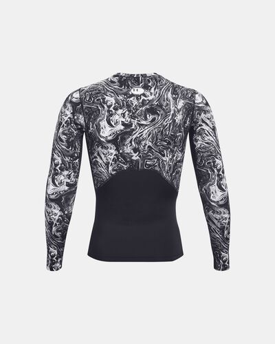 Men's HeatGear® Armour Compression Printed Long Sleeve