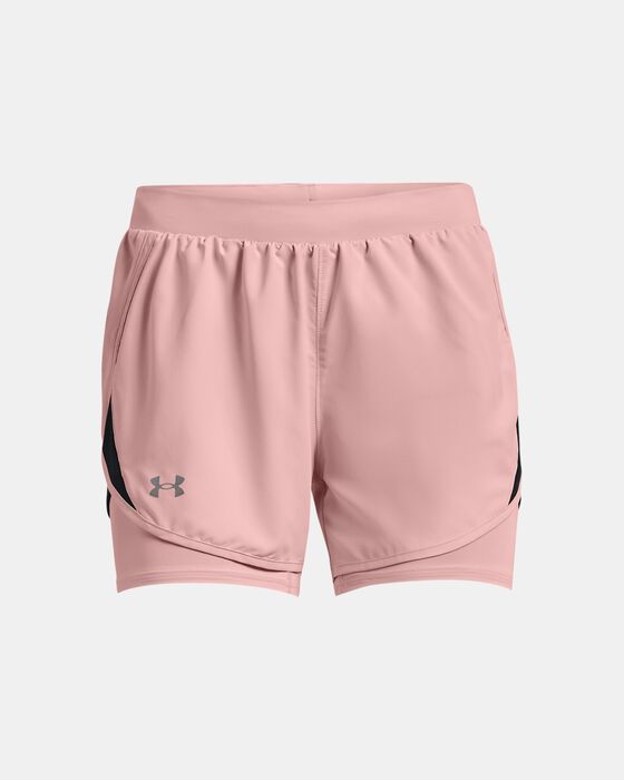 Women's UA Fly-By 2.0 2-in-1 Shorts image number 7