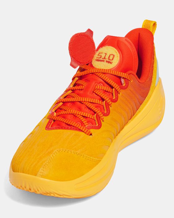 Unisex Curry 12 'What The Bay' Basketball Shoes image number 7
