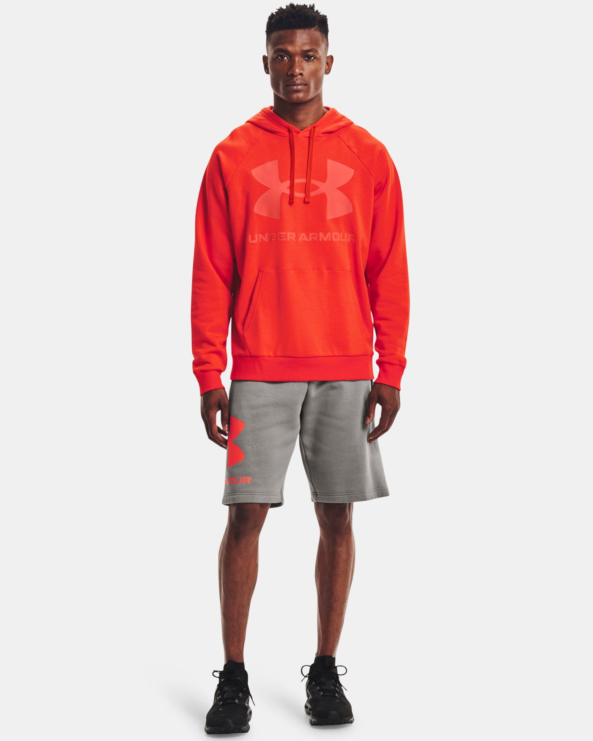 Under armour best sale hoodie red