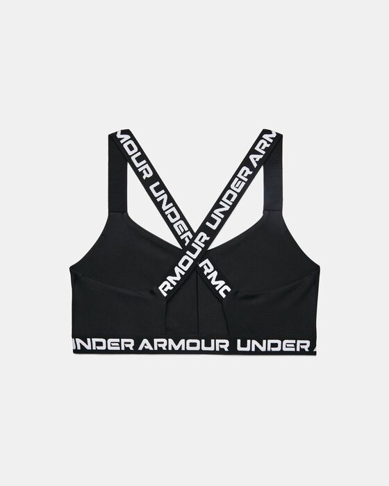 Women's UA Crossback Strappy Low Sports Bra image number 9