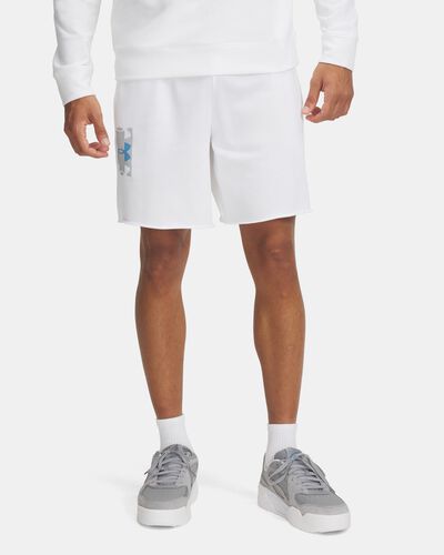 Men's UA Rival Terry Logo 8" Shorts