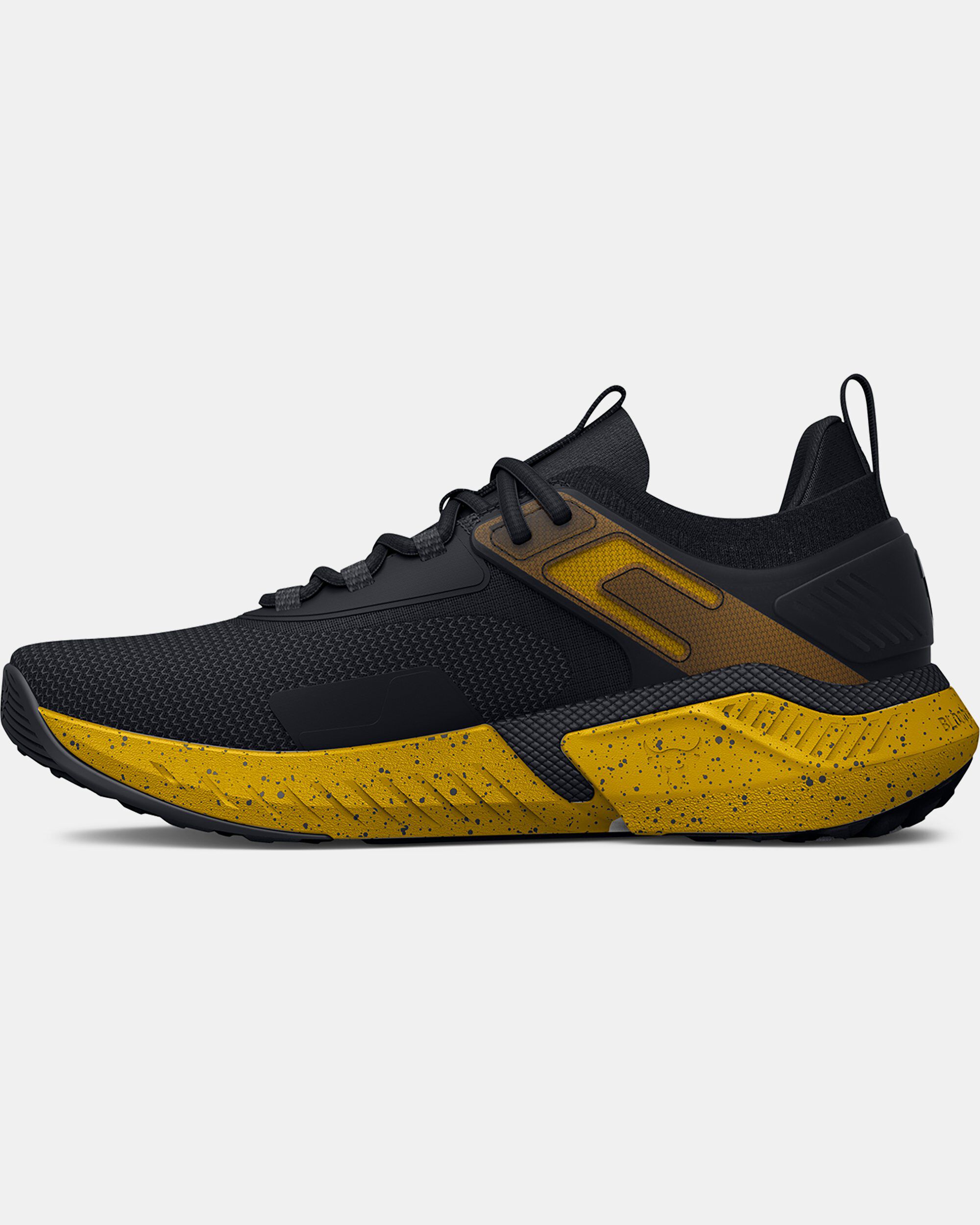Under armour black yellow shoes new arrivals
