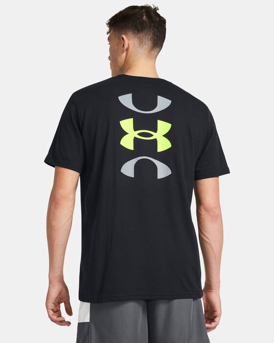 Men's UA Basketball Logo Court Short Sleeve image number 1