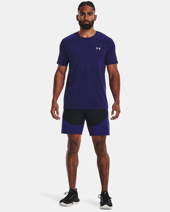Men's UA Unstoppable Hybrid Shorts image number 1