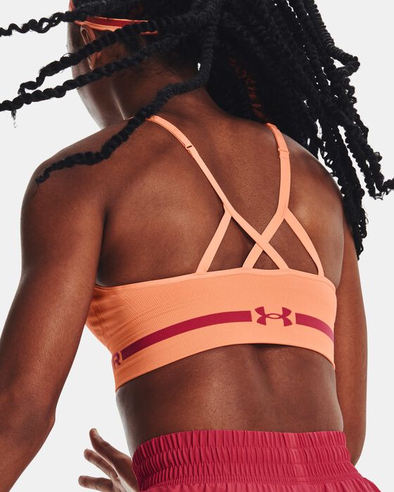 Women's UA Seamless Low Long Sports Bra image number 0