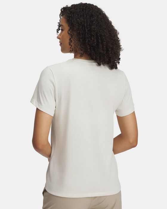 Women's UA Heavyweight Branded Short Sleeve image number 1