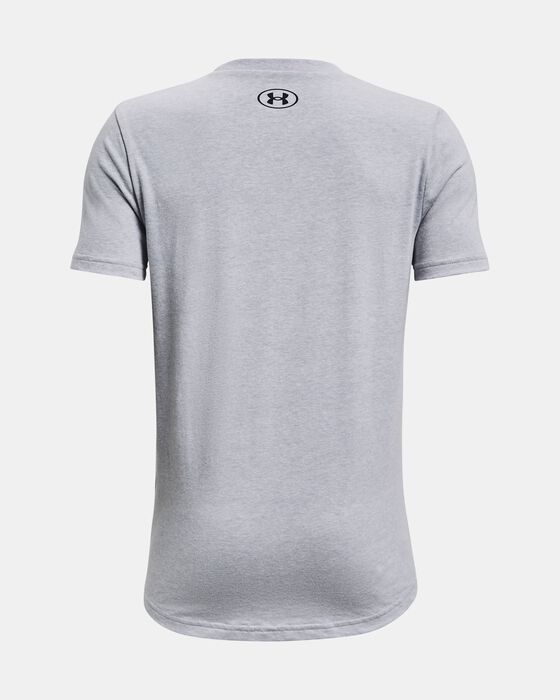 Boys' Project Rock Hardest Worker In The Room Short Sleeve image number 1