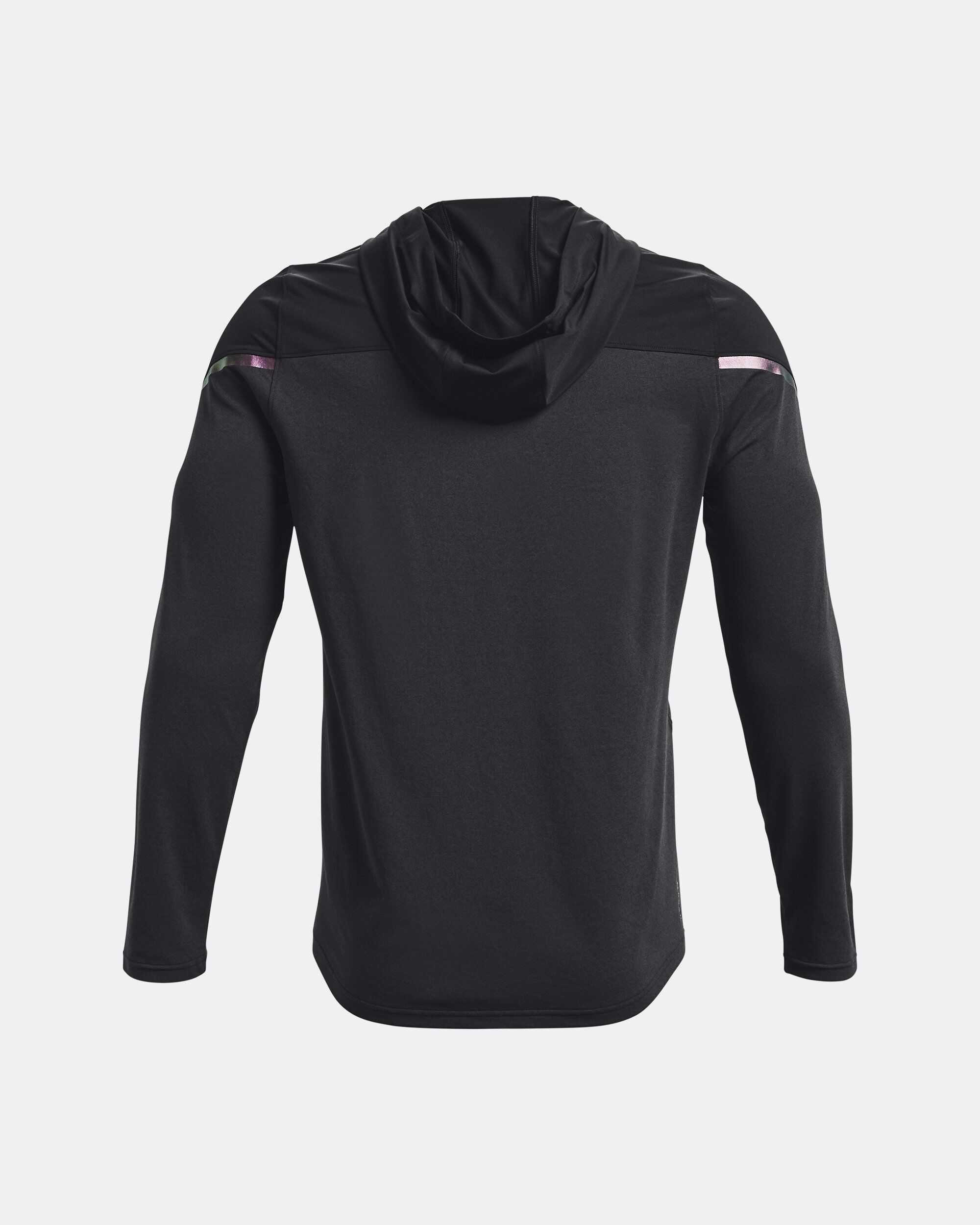 Under Armour Men s UA RUSH HeatGear Full Zip Hoodie Black in