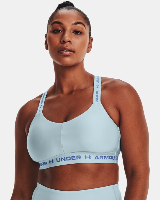 Women's UA Crossback Low Sports Bra image number 3