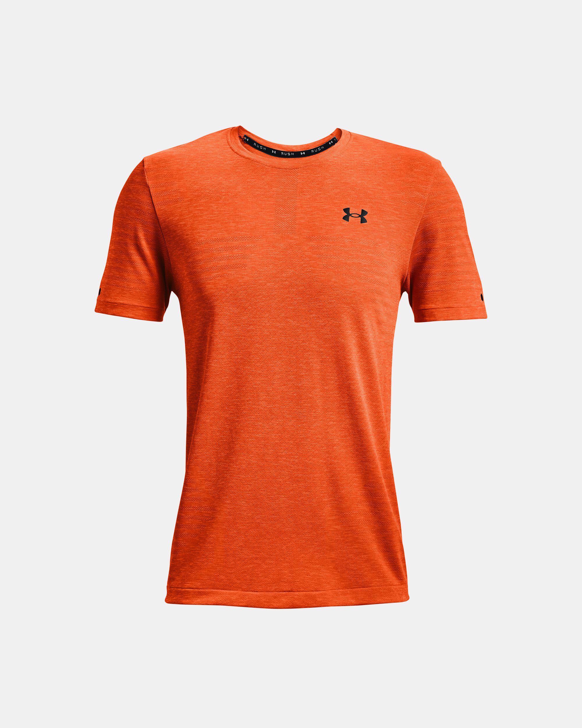 Orange under armour on sale