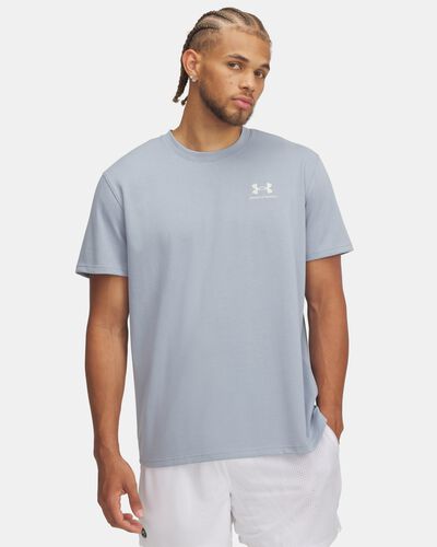 Men's UA Logo Embroidered Heavyweight Short Sleeve