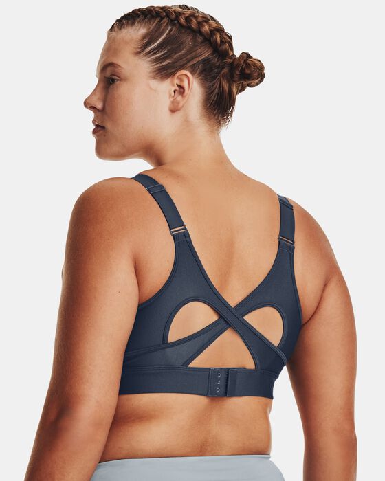 Women's UA Infinity High Crossover Sports Bra image number 7