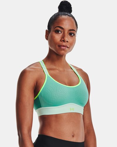 Women's UA Infinity Mid Blocked Sports Bra