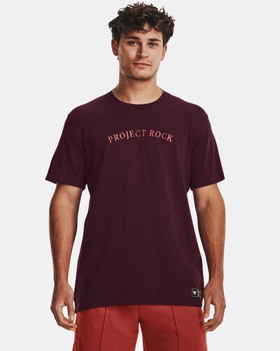 Men's Project Rock Crest Heavyweight Short Sleeve