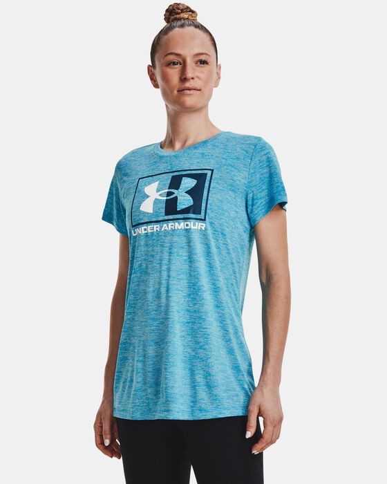 Women's UA Tech™ Twist Box Short Sleeve image number 0