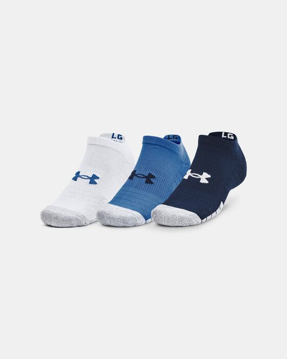 Adult HeatGear® No Show Socks 3-Pack image number 0