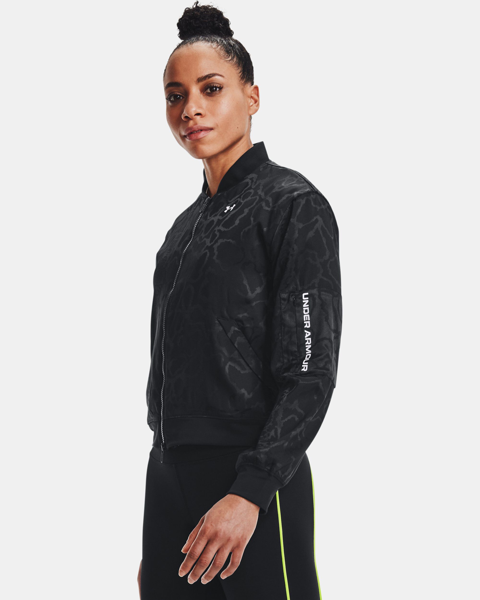 Under armour bomber hotsell jacket