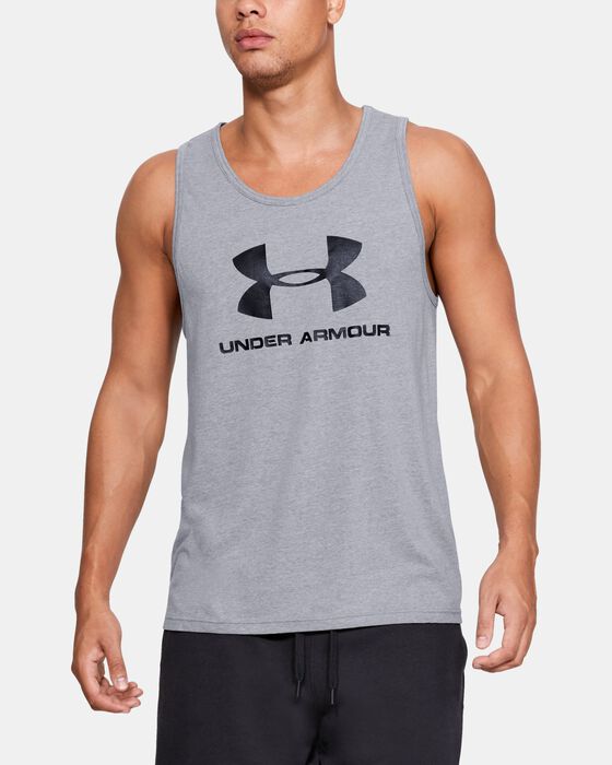 Men's UA Sportstyle Logo Tank image number 0