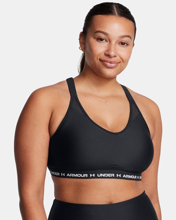Women's UA Crossback Low Sports Bra image number 4