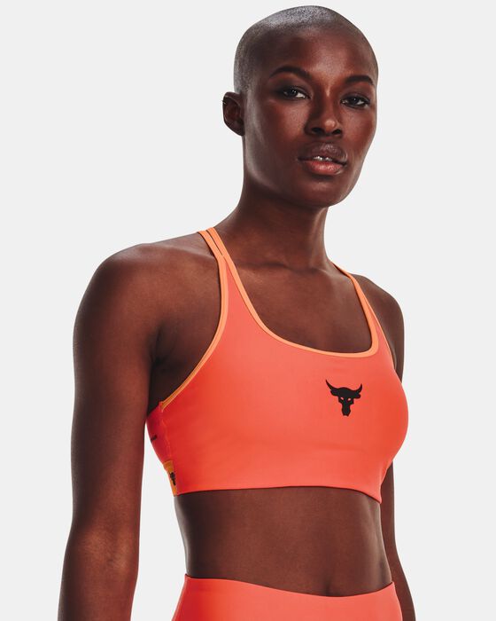 Women's Project Rock Crossback Family Sports Bra image number 0