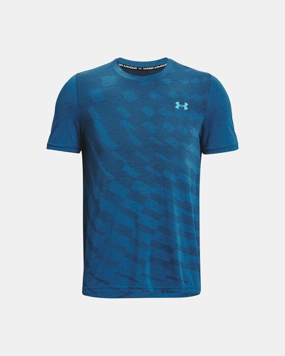 Men's UA Seamless Radial Short Sleeve image number 0