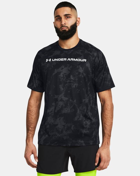 Men's UA Tech™ ABC Camo Short Sleeve image number 0