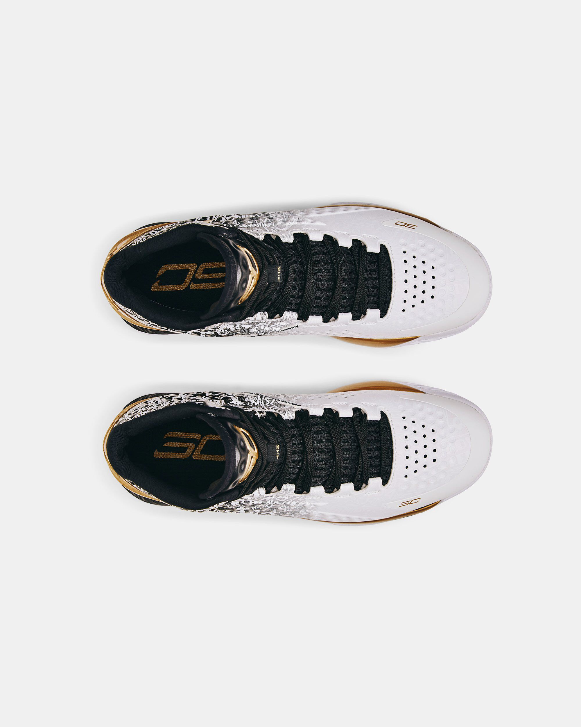 Curry 1 white and gold hot sale