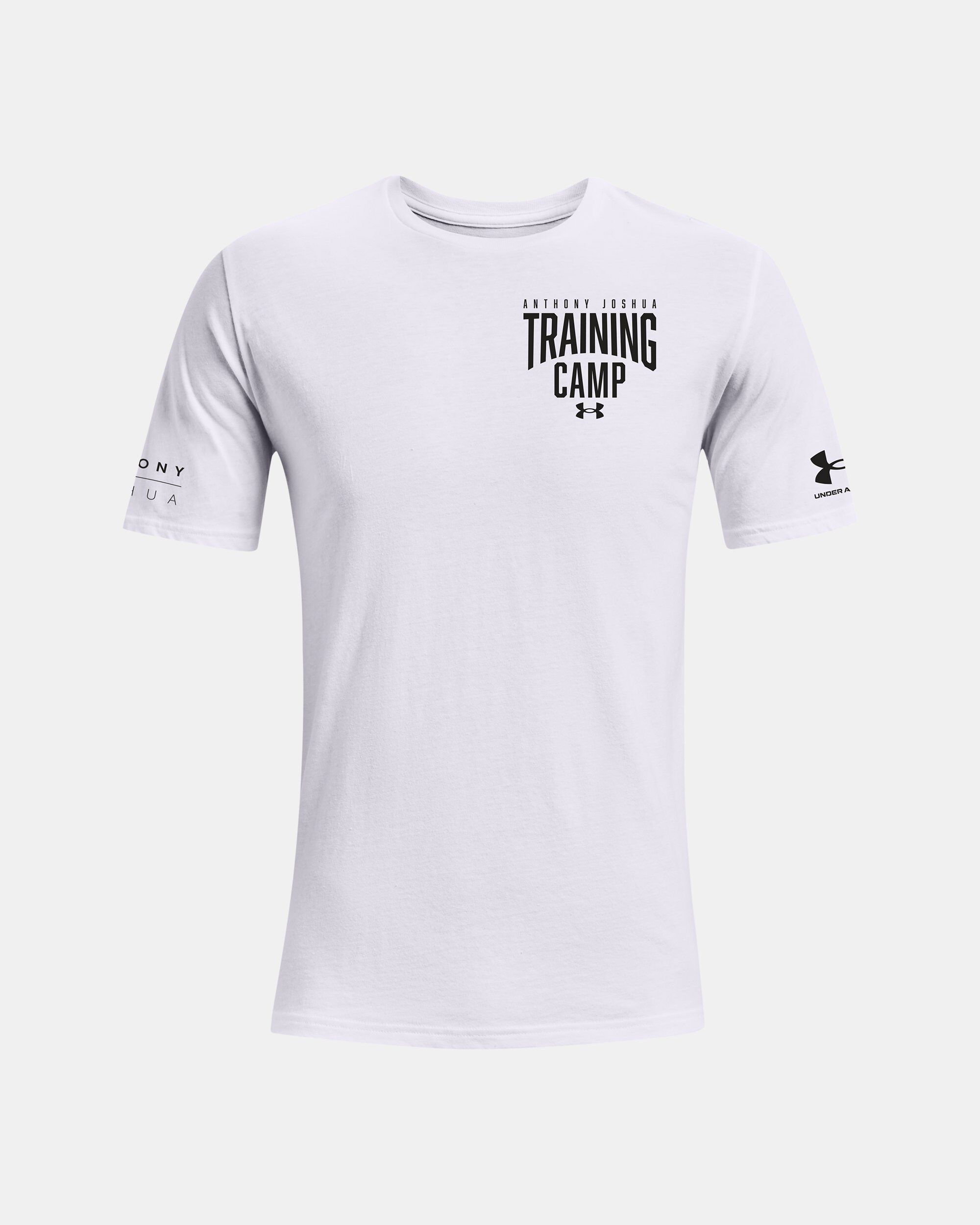 Anthony joshua under top armour t shirt